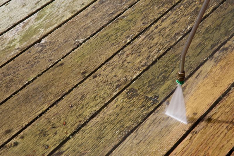 Deck Pressure Washing