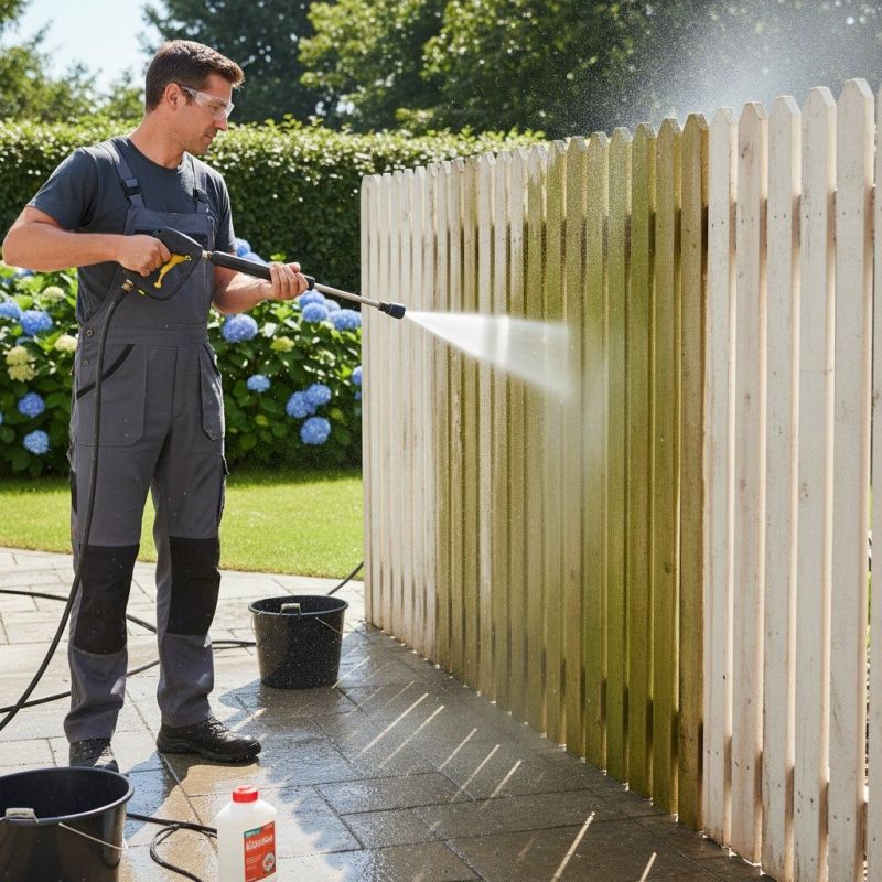 Fence Power Washing