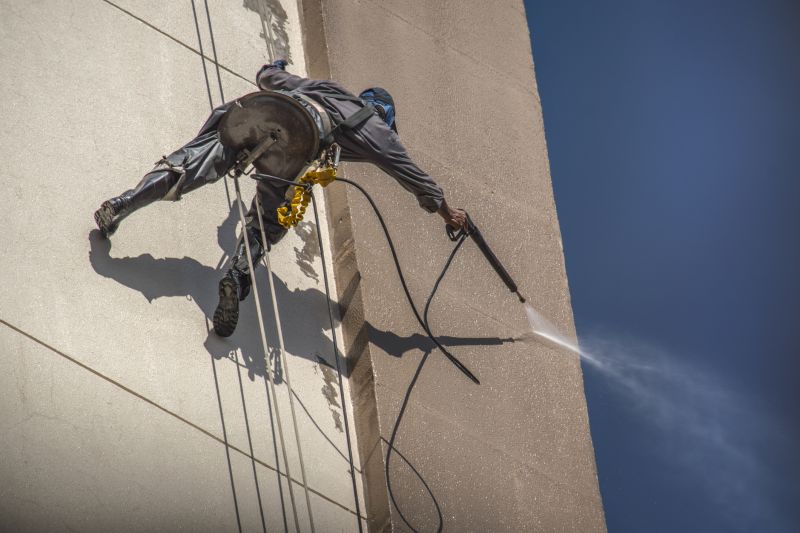 Products For Power Washing Service in use